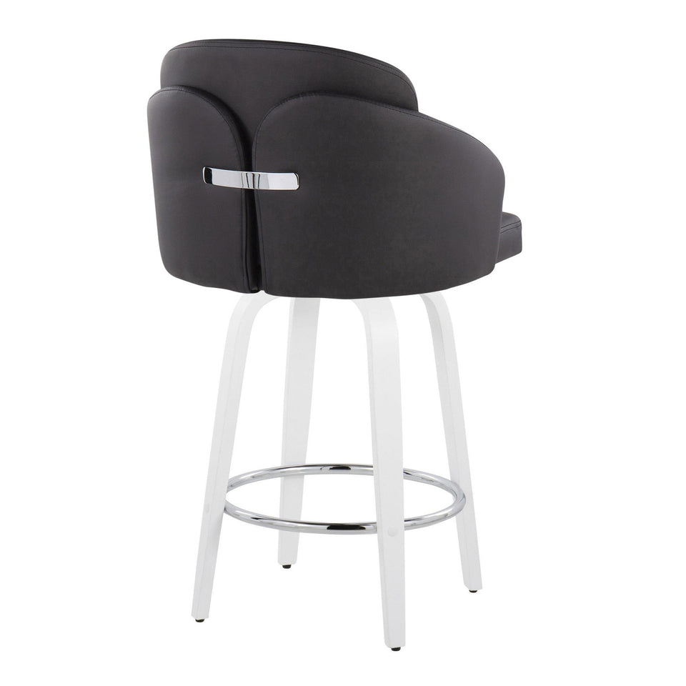 Dahlia 26" Fixed-Height Counter Stool - Set of 2