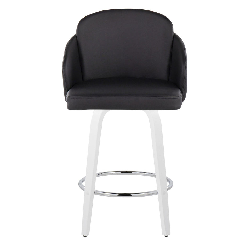 Dahlia 26" Fixed-Height Counter Stool - Set of 2
