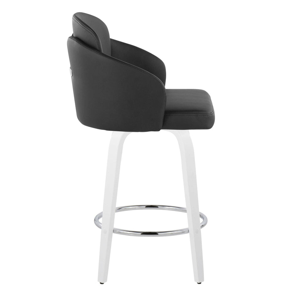 Dahlia 26" Fixed-Height Counter Stool - Set of 2