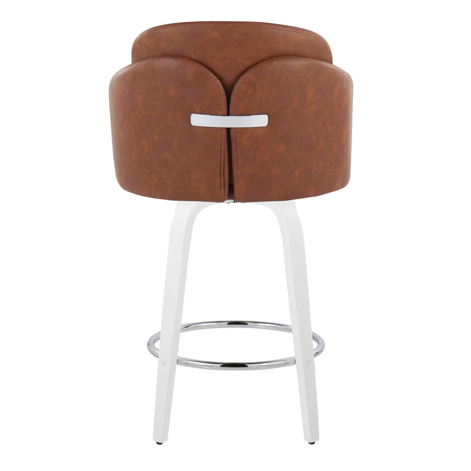 Dahlia 26" Fixed-Height Counter Stool - Set of 2