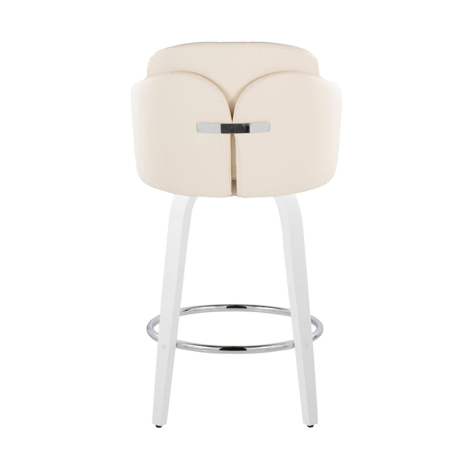 Dahlia 26" Fixed-Height Counter Stool - Set of 2