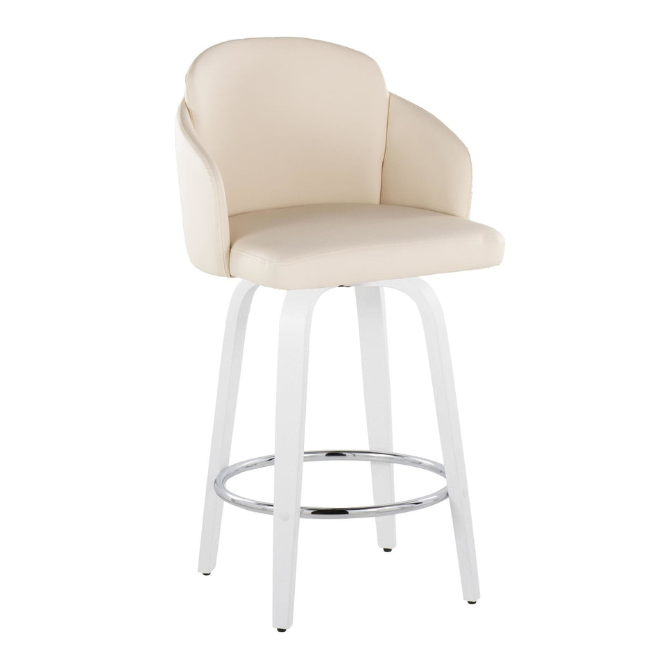 Dahlia 26" Fixed-Height Counter Stool - Set of 2