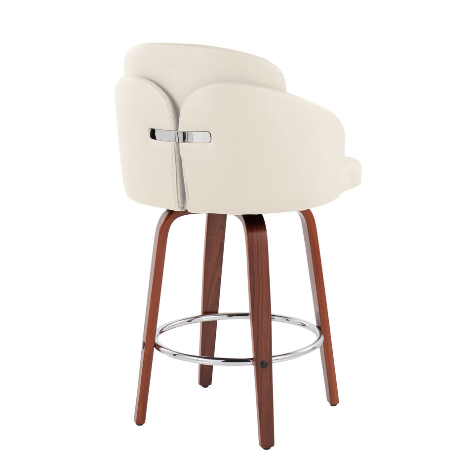 Dahlia 26" Fixed-Height Counter Stool - Set of 2