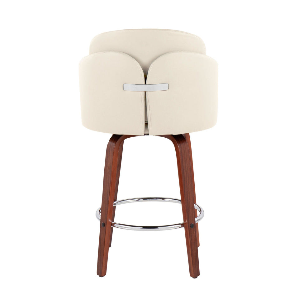 Dahlia 26" Fixed-Height Counter Stool - Set of 2