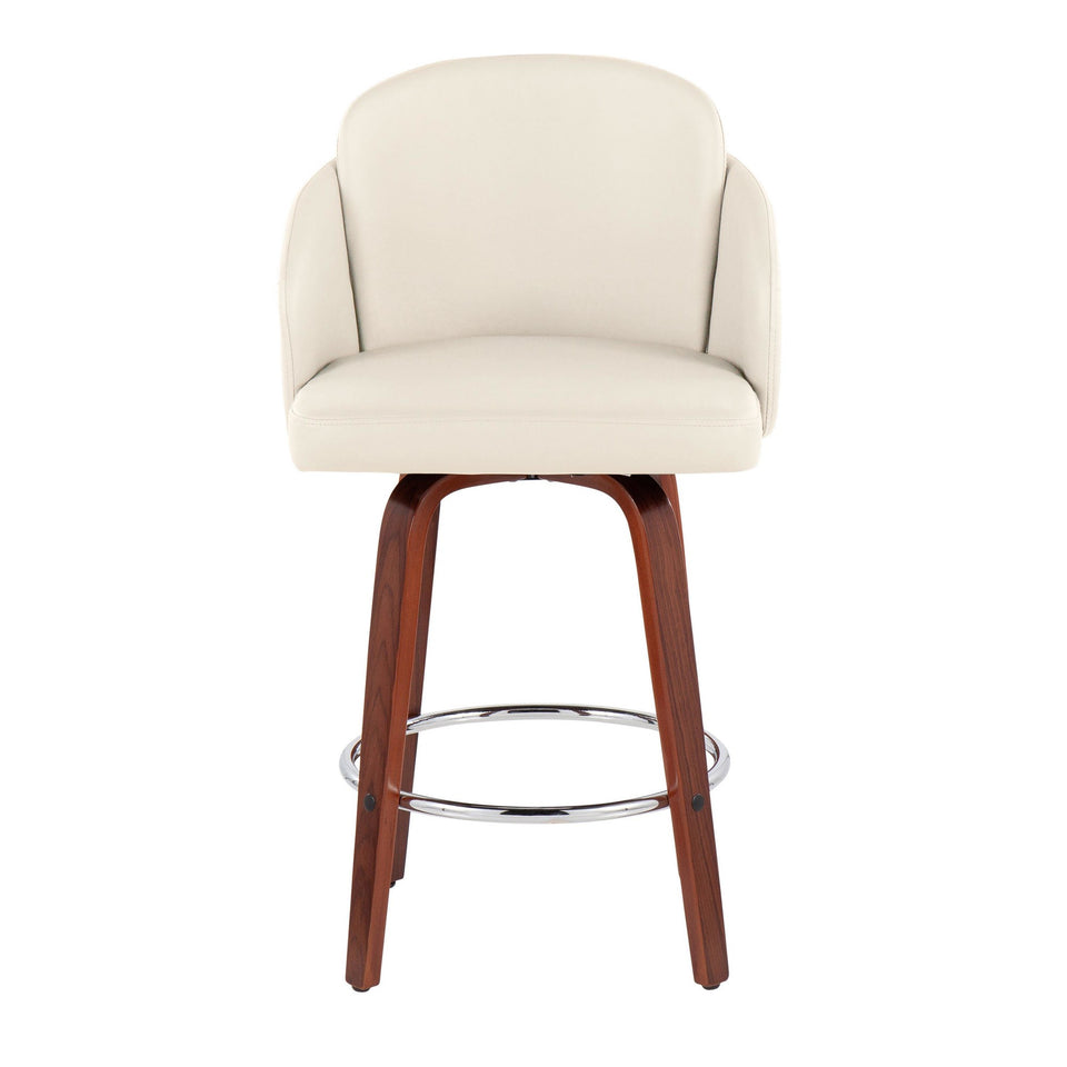 Dahlia 26" Fixed-Height Counter Stool - Set of 2