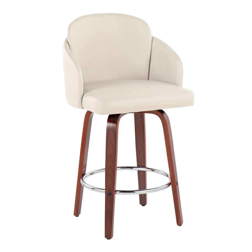 Dahlia 26" Fixed-Height Counter Stool - Set of 2