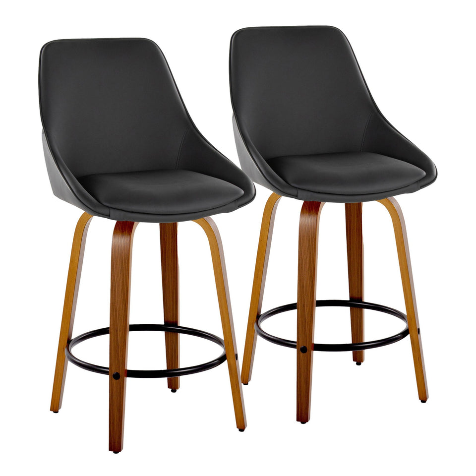 Diana 26" Fixed-Height Counter Stool - Set of 2