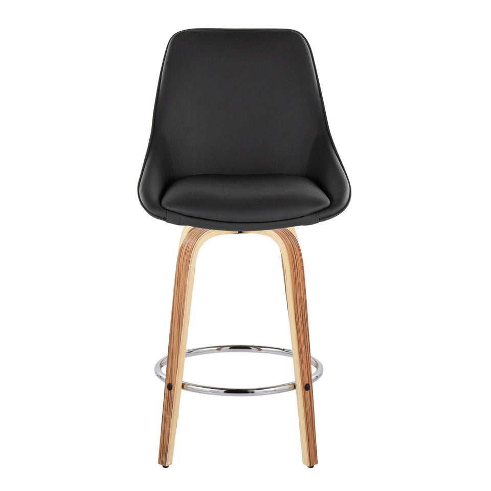 Diana 26" Fixed-Height Counter Stool - Set of 2
