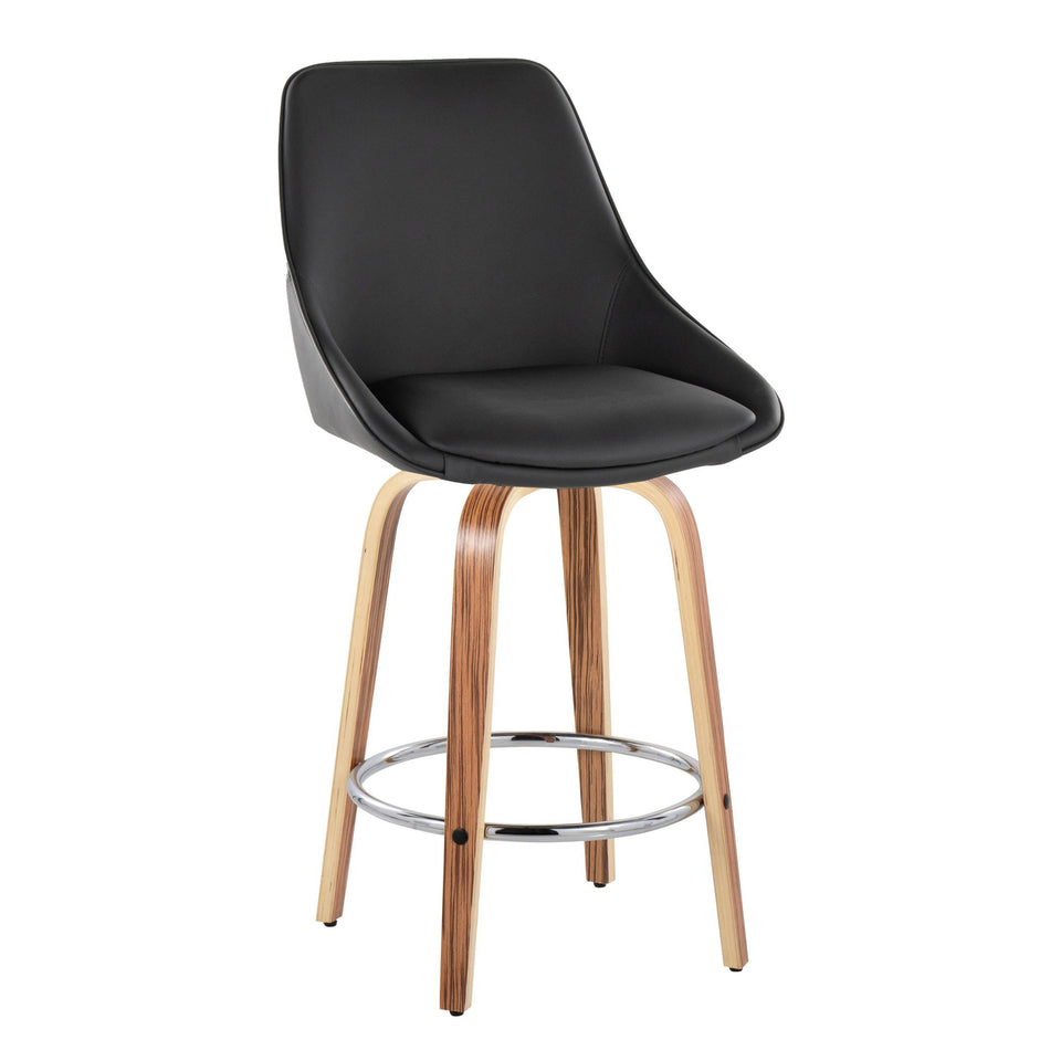 Diana 26" Fixed-Height Counter Stool - Set of 2
