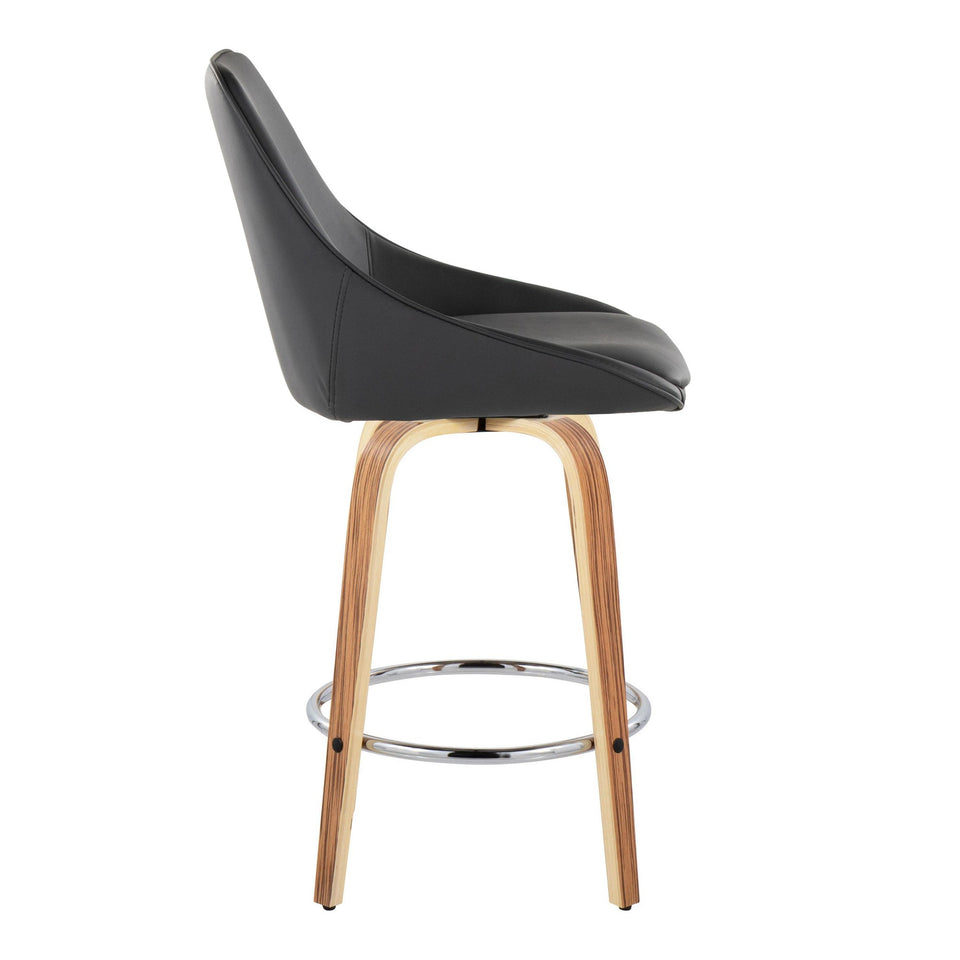 Diana 26" Fixed-Height Counter Stool - Set of 2