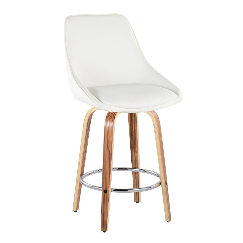 Diana 26" Fixed-Height Counter Stool - Set of 2
