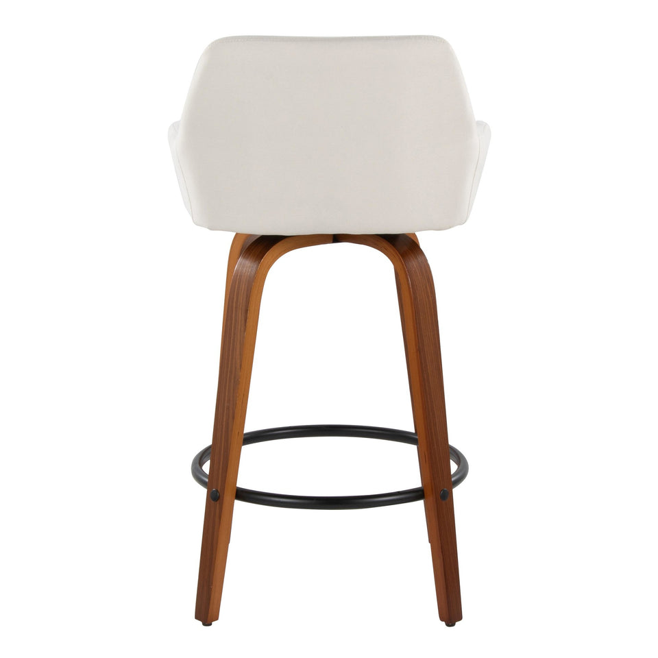 Daniella 26" Fixed-Height Counter Stool - Set of 2