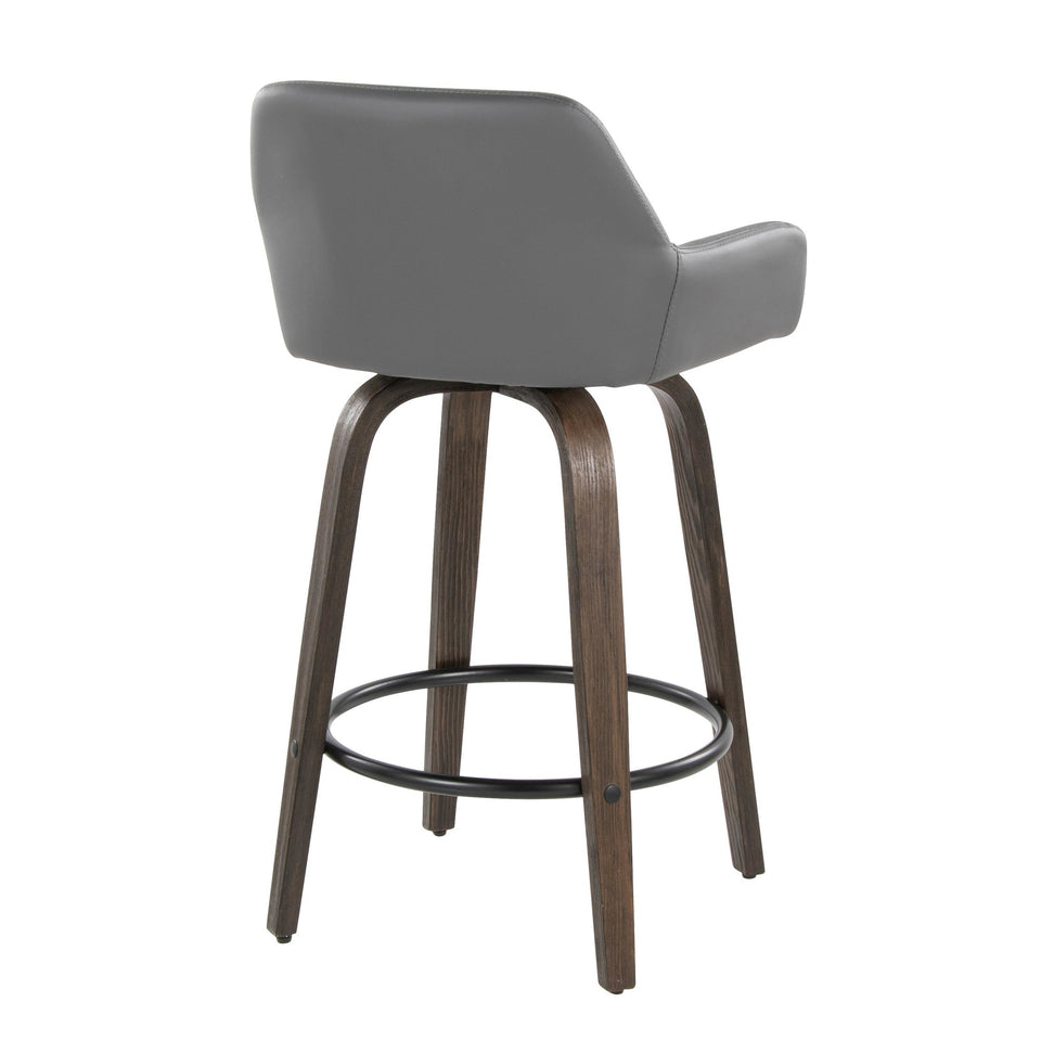 Daniella 26" Fixed-Height Counter Stool - Set of 2