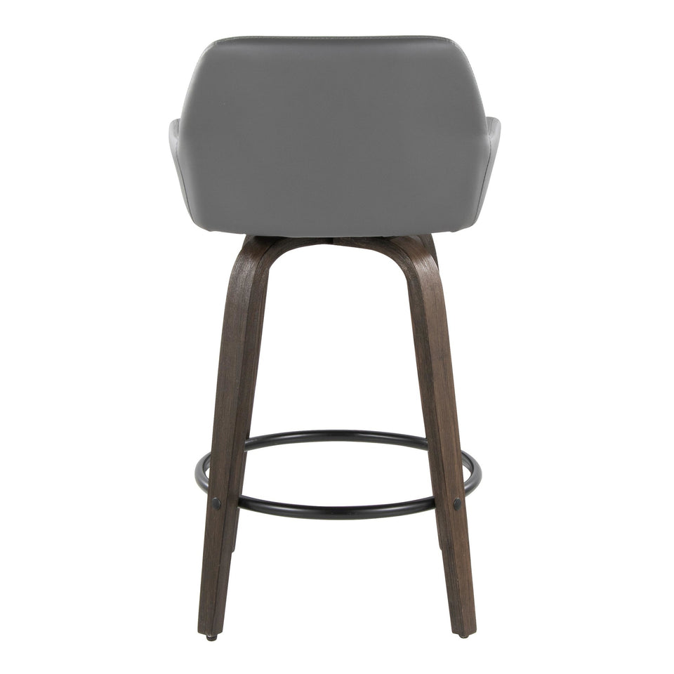 Daniella 26" Fixed-Height Counter Stool - Set of 2