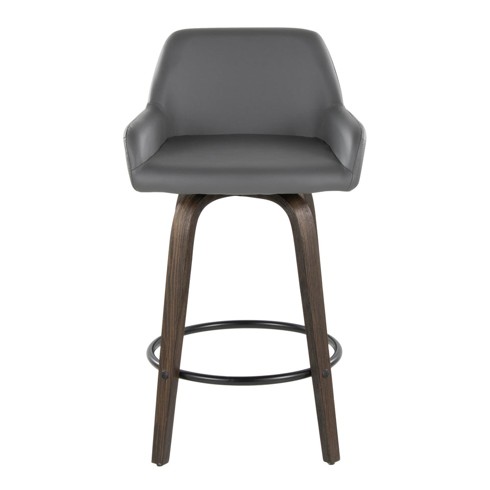 Daniella 26" Fixed-Height Counter Stool - Set of 2