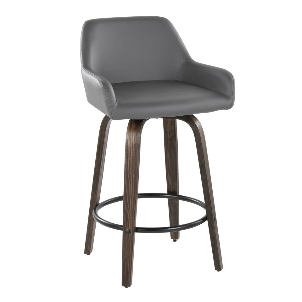 Daniella 26" Fixed-Height Counter Stool - Set of 2