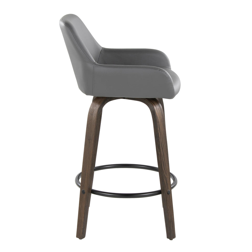 Daniella 26" Fixed-Height Counter Stool - Set of 2