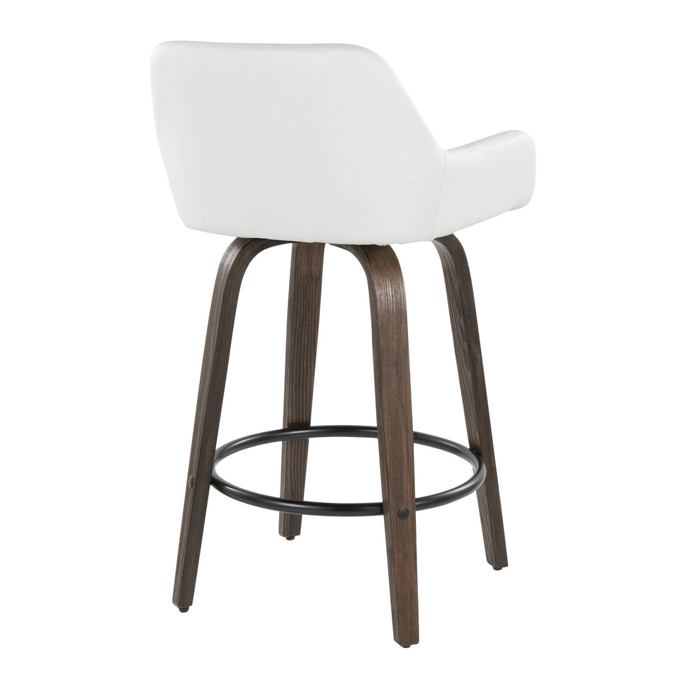 Daniella 26" Fixed-Height Counter Stool - Set of 2