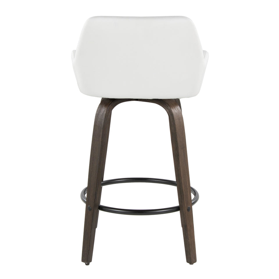 Daniella 26" Fixed-Height Counter Stool - Set of 2