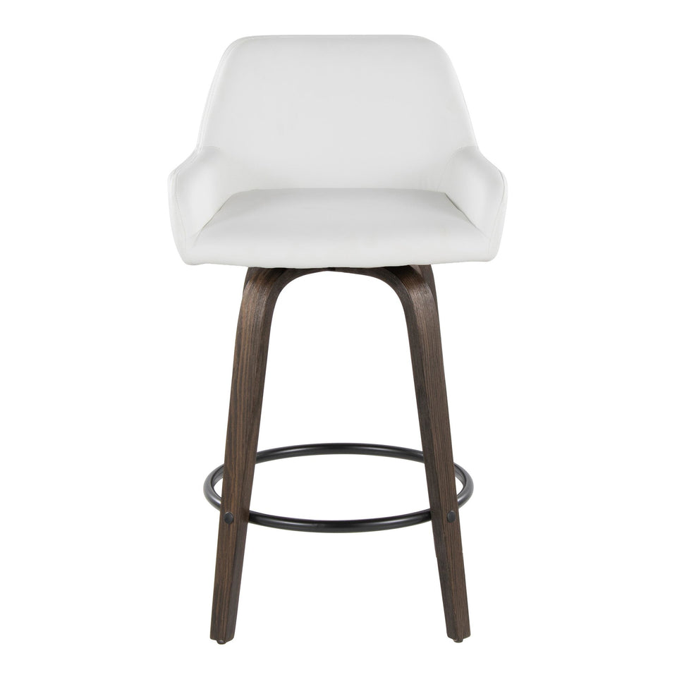 Daniella 26" Fixed-Height Counter Stool - Set of 2