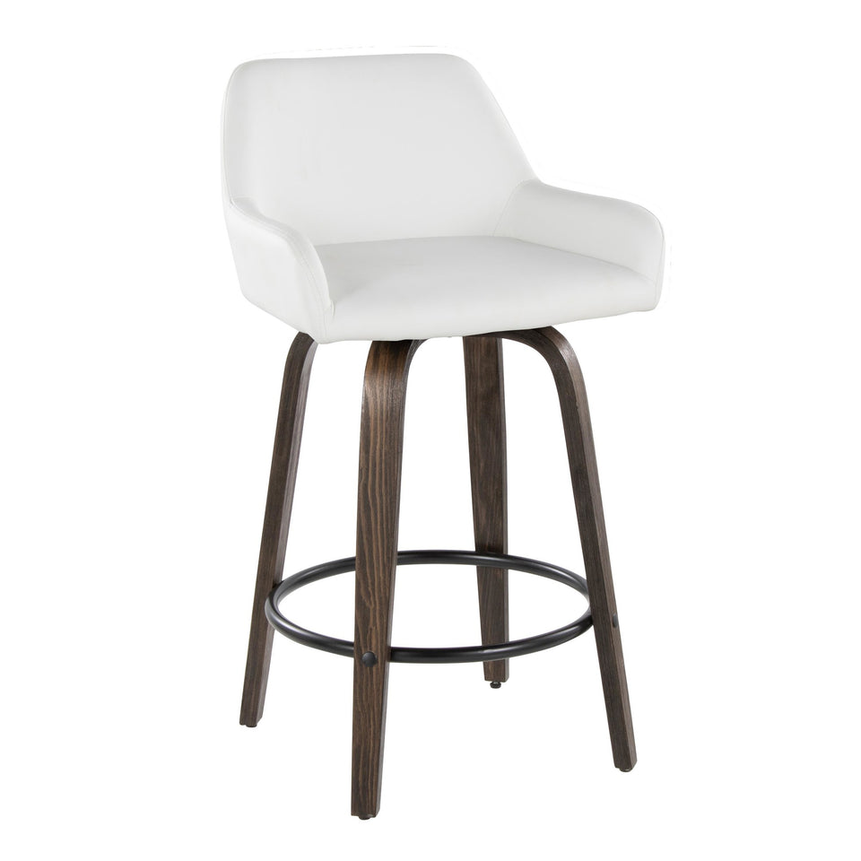 Daniella 26" Fixed-Height Counter Stool - Set of 2