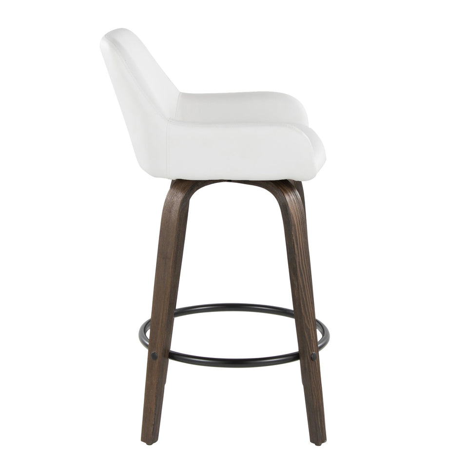 Daniella 26" Fixed-Height Counter Stool - Set of 2