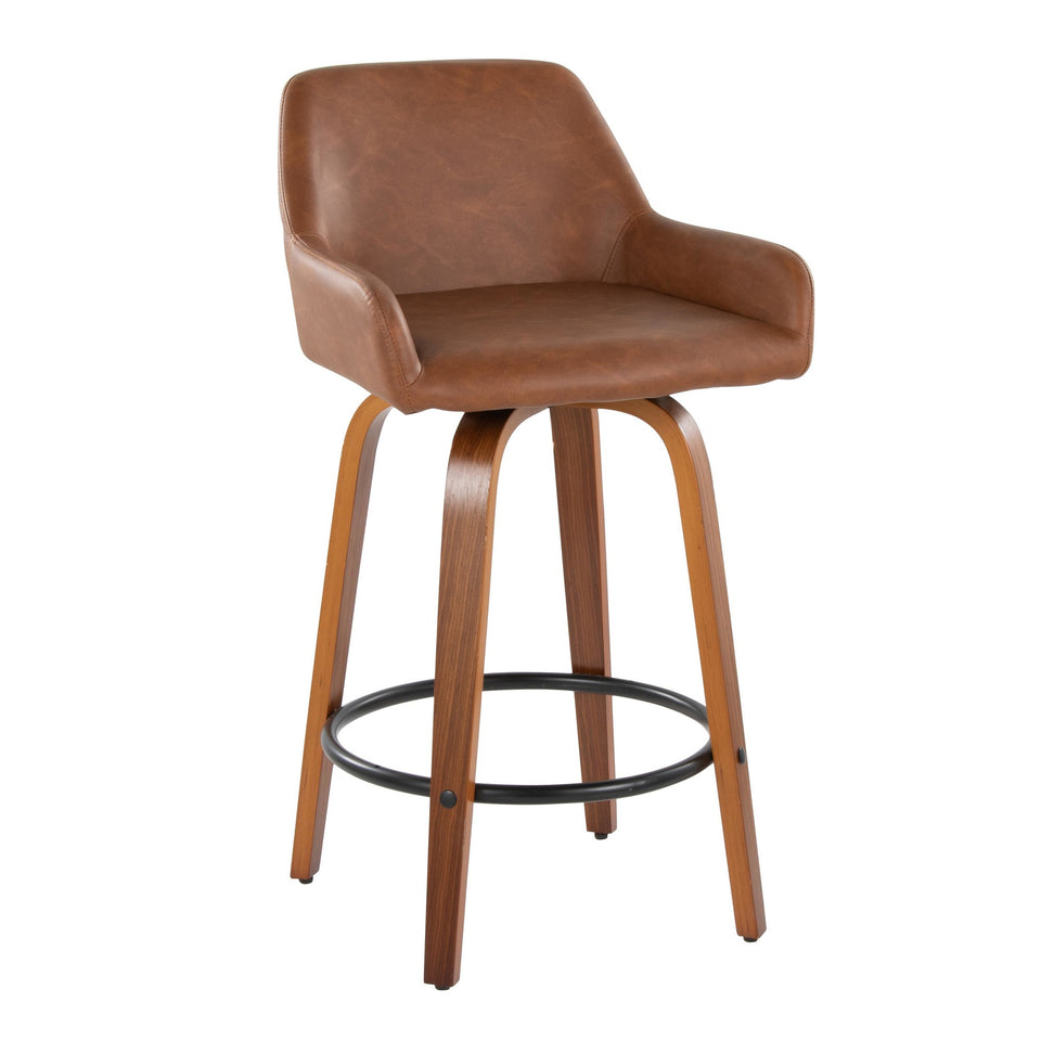 Daniella 26" Fixed-Height Counter Stool - Set of 2