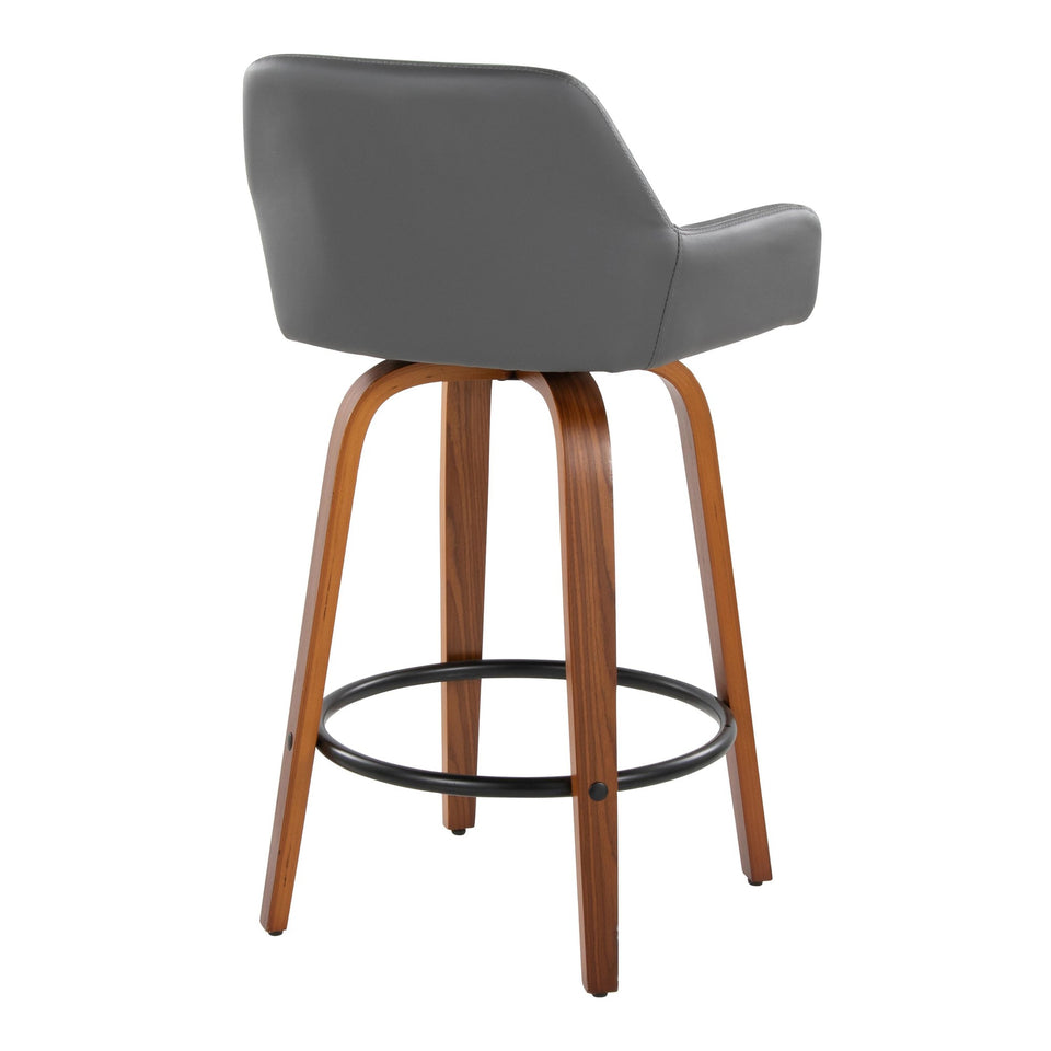 Daniella 26" Fixed-Height Counter Stool - Set of 2
