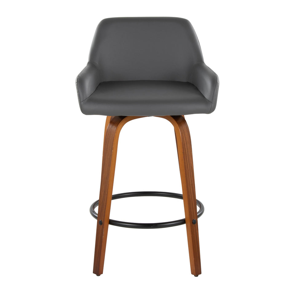 Daniella 26" Fixed-Height Counter Stool - Set of 2