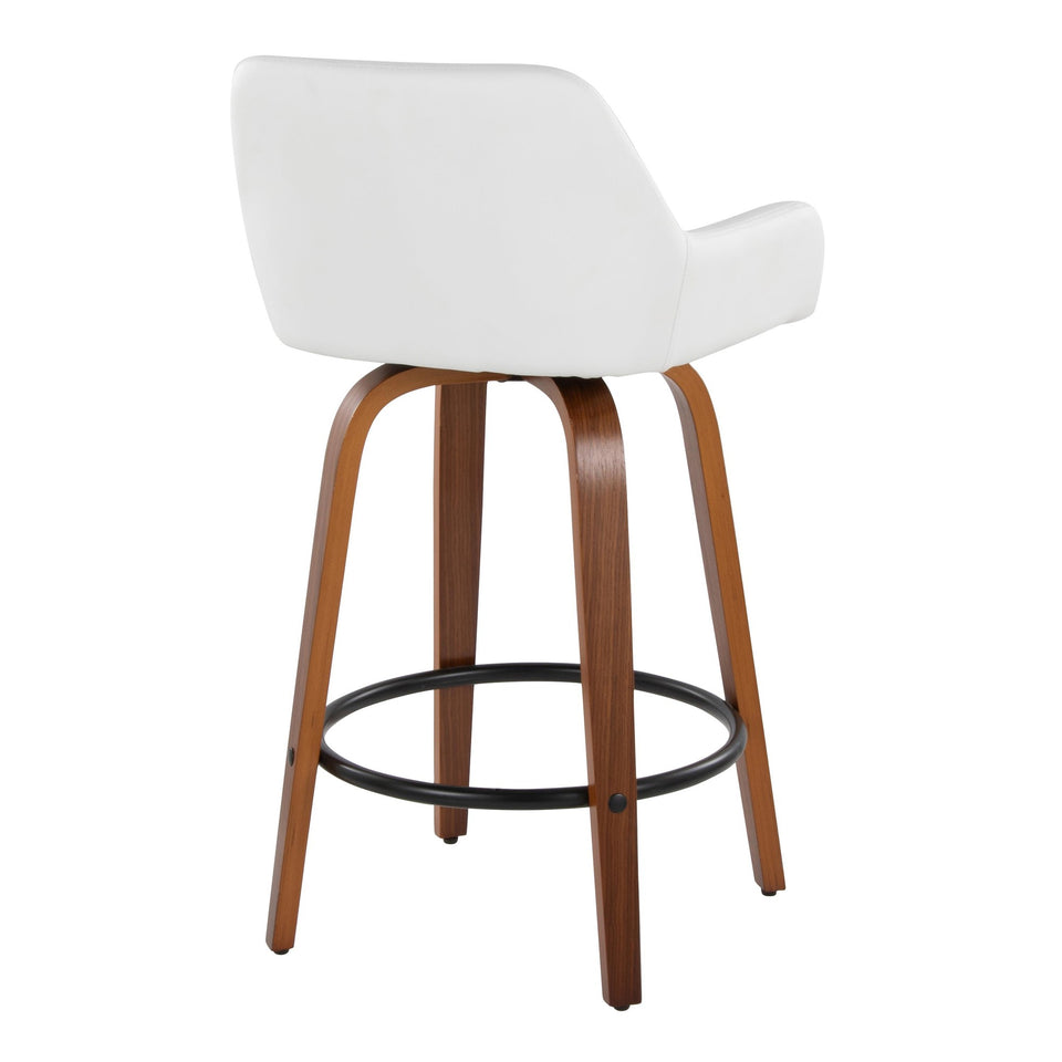 Daniella 26" Fixed-Height Counter Stool - Set of 2