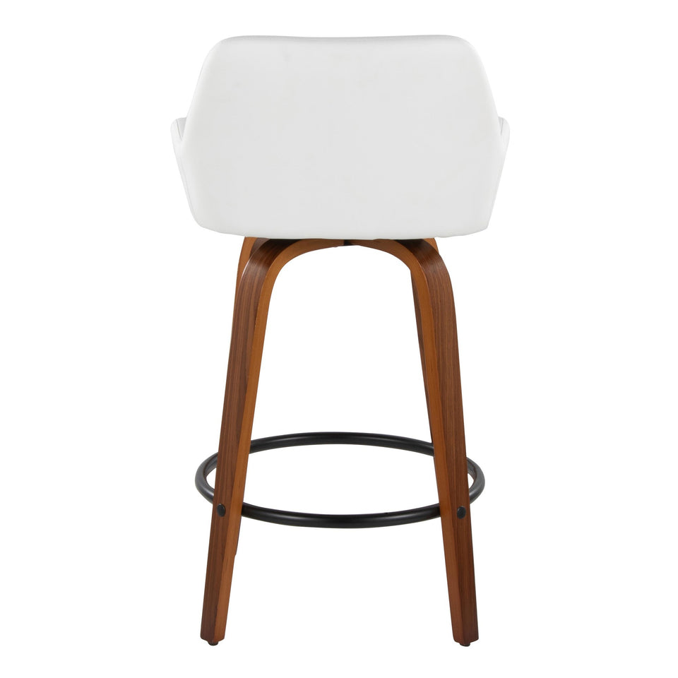 Daniella 26" Fixed-Height Counter Stool - Set of 2