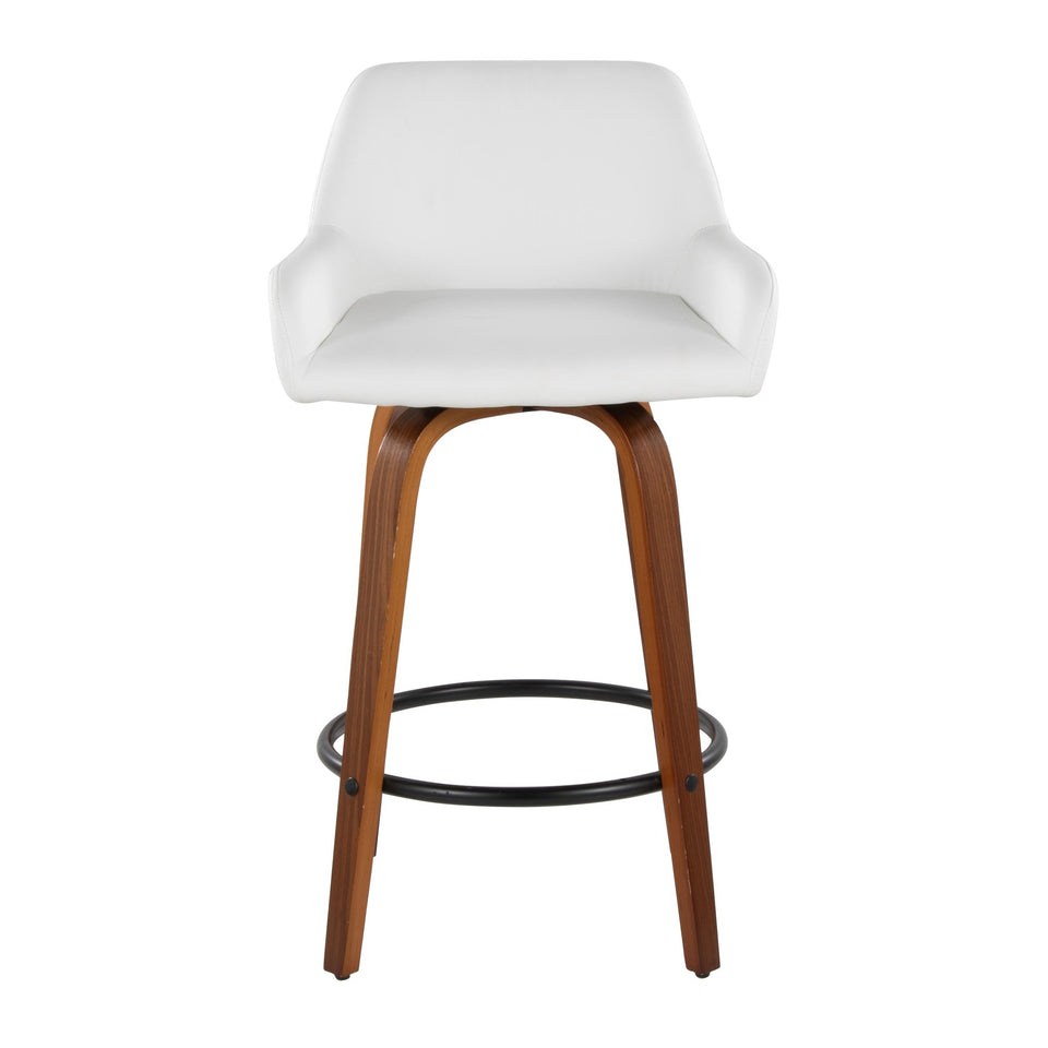 Daniella 26" Fixed-Height Counter Stool - Set of 2
