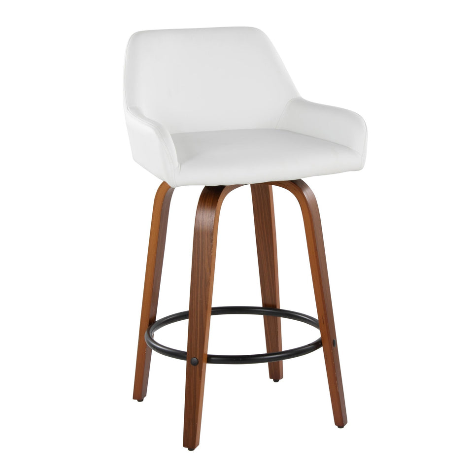 Daniella 26" Fixed-Height Counter Stool - Set of 2
