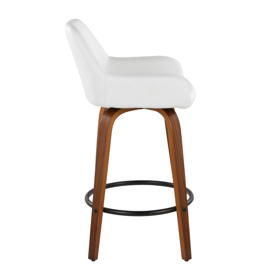 Daniella 26" Fixed-Height Counter Stool - Set of 2