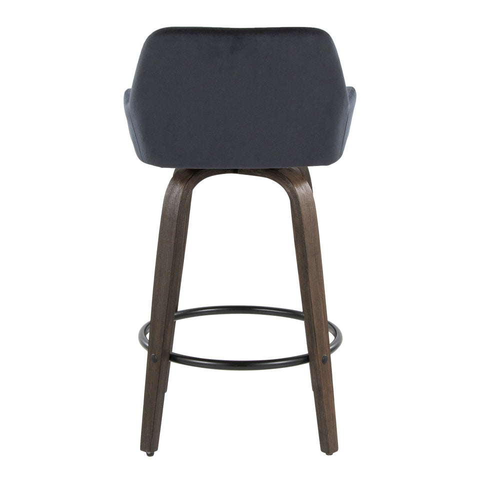 Daniella 26" Fixed-Height Counter Stool - Set of 2