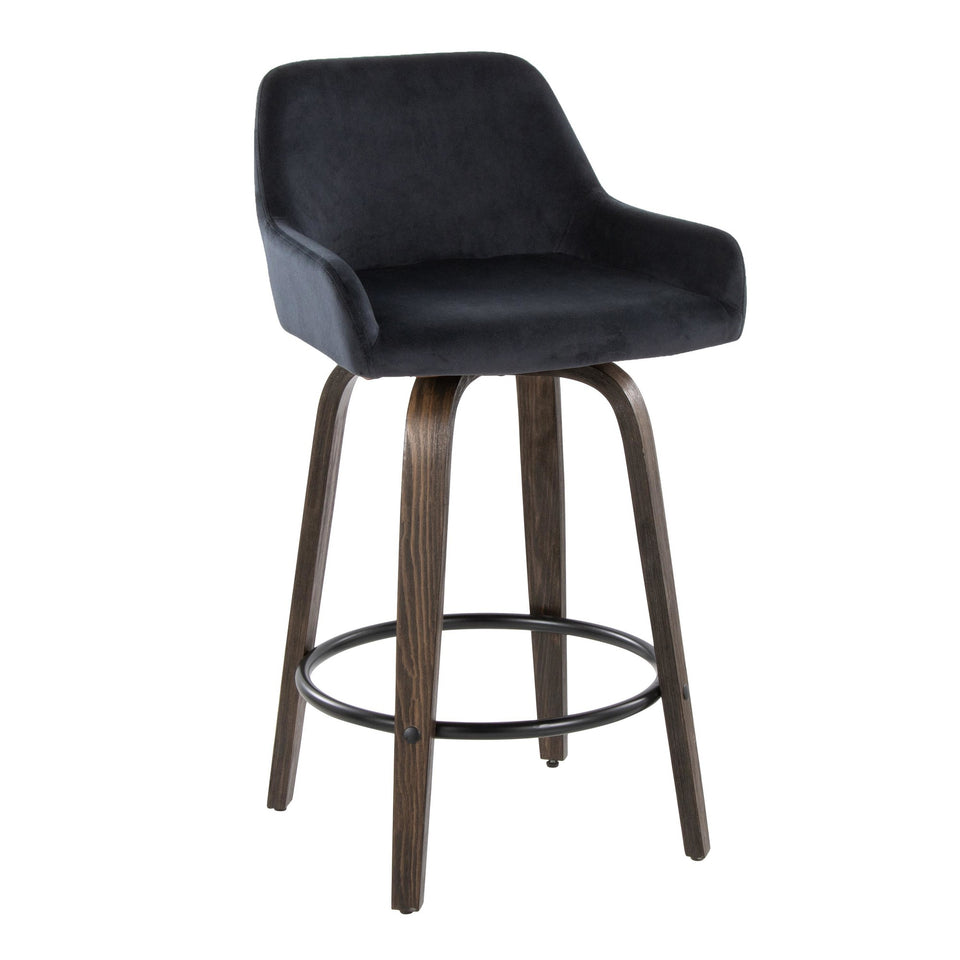 Daniella 26" Fixed-Height Counter Stool - Set of 2