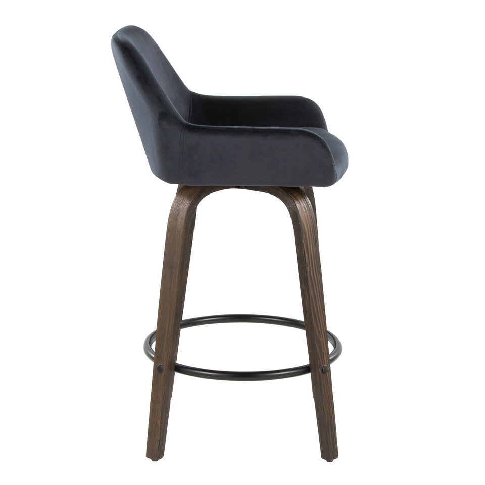 Daniella 26" Fixed-Height Counter Stool - Set of 2
