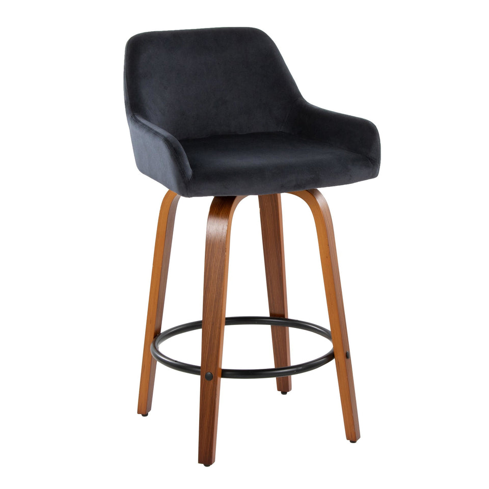 Daniella 26" Fixed-Height Counter Stool - Set of 2
