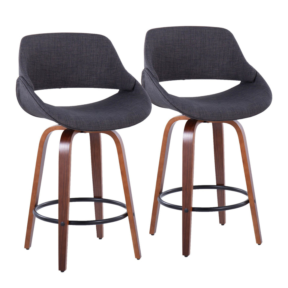 Fabrico 26" Fixed-Height Counter Stool - Set of 2