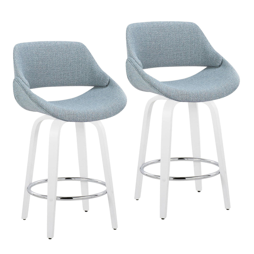 Fabrico 26" Fixed-Height Counter Stool - Set of 2