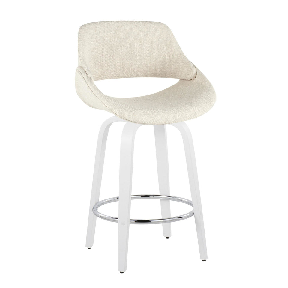 Fabrico 26" Fixed-Height Counter Stool - Set of 2