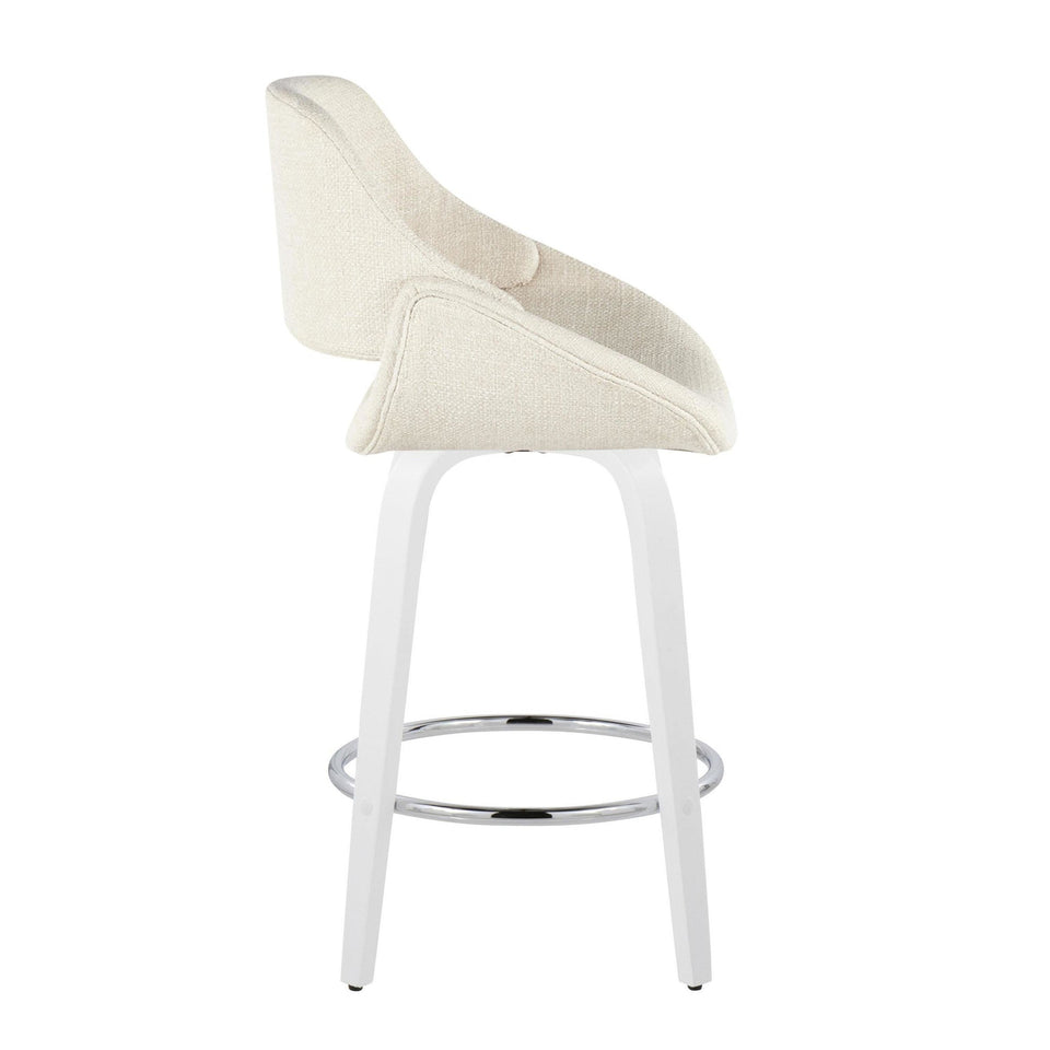Fabrico 26" Fixed-Height Counter Stool - Set of 2