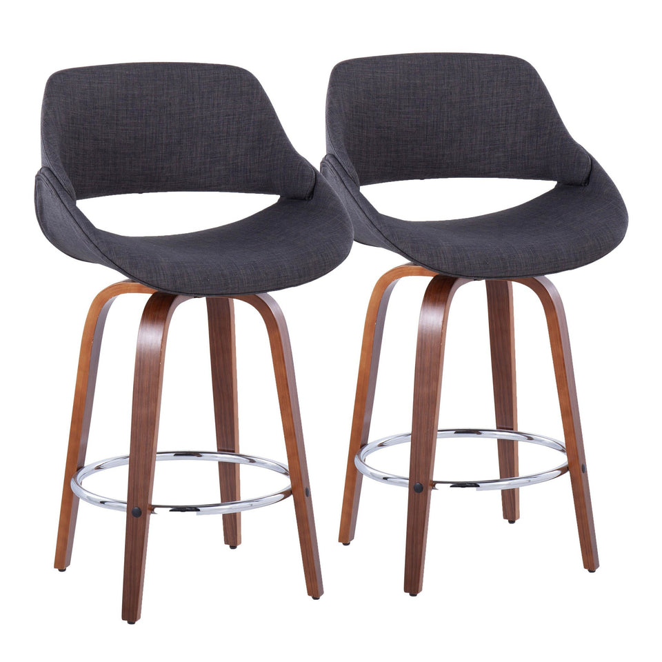 Fabrico 26" Fixed-Height Counter Stool - Set of 2