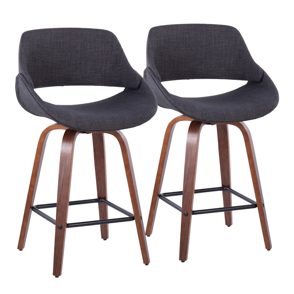 Fabrico 26" Fixed-Height Counter Stool - Set of 2