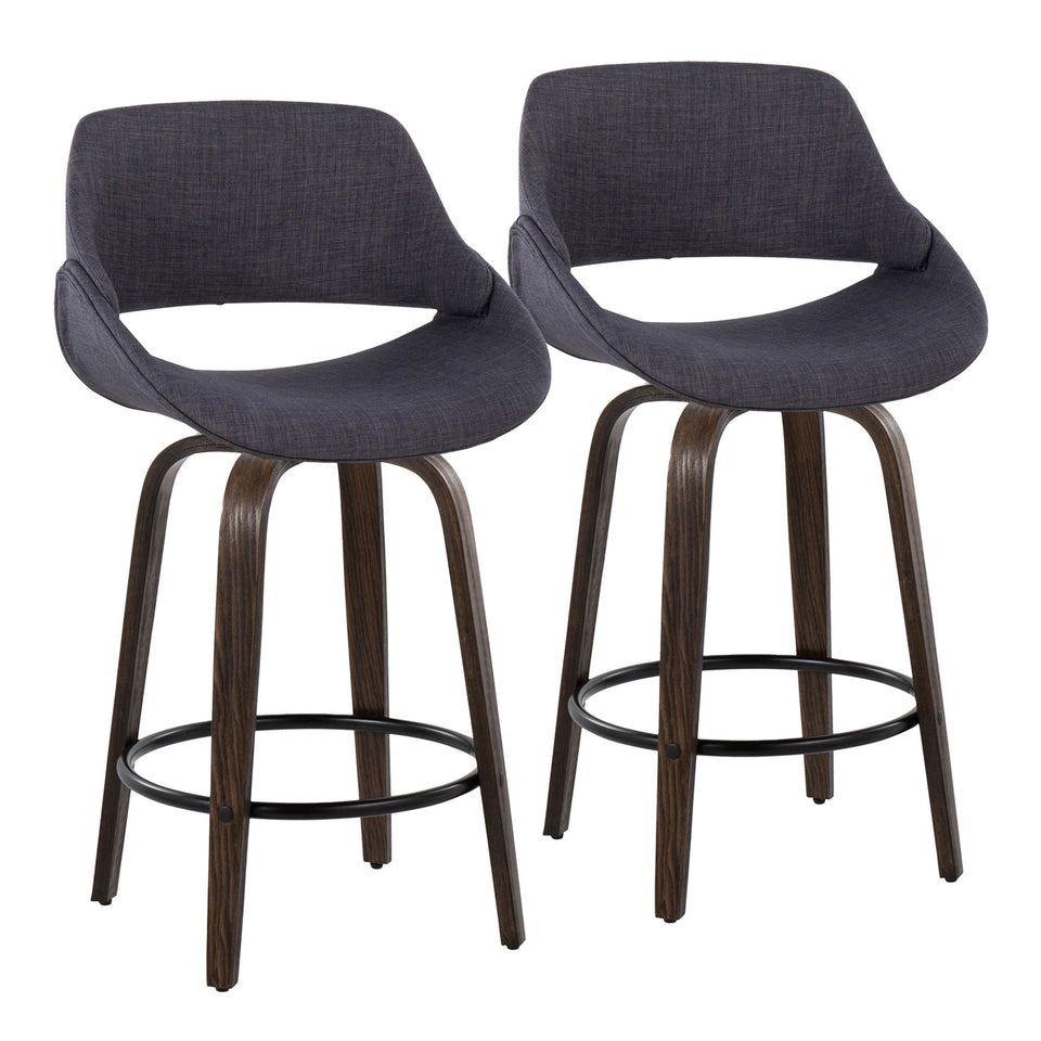 Fabrico 26" Fixed-Height Counter Stool - Set of 2