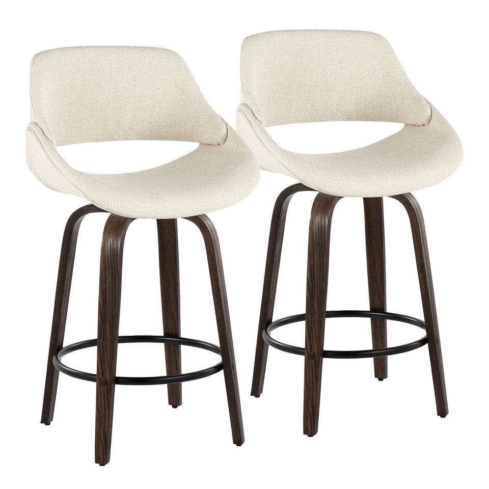 Fabrico 26" Fixed-Height Counter Stool - Set of 2