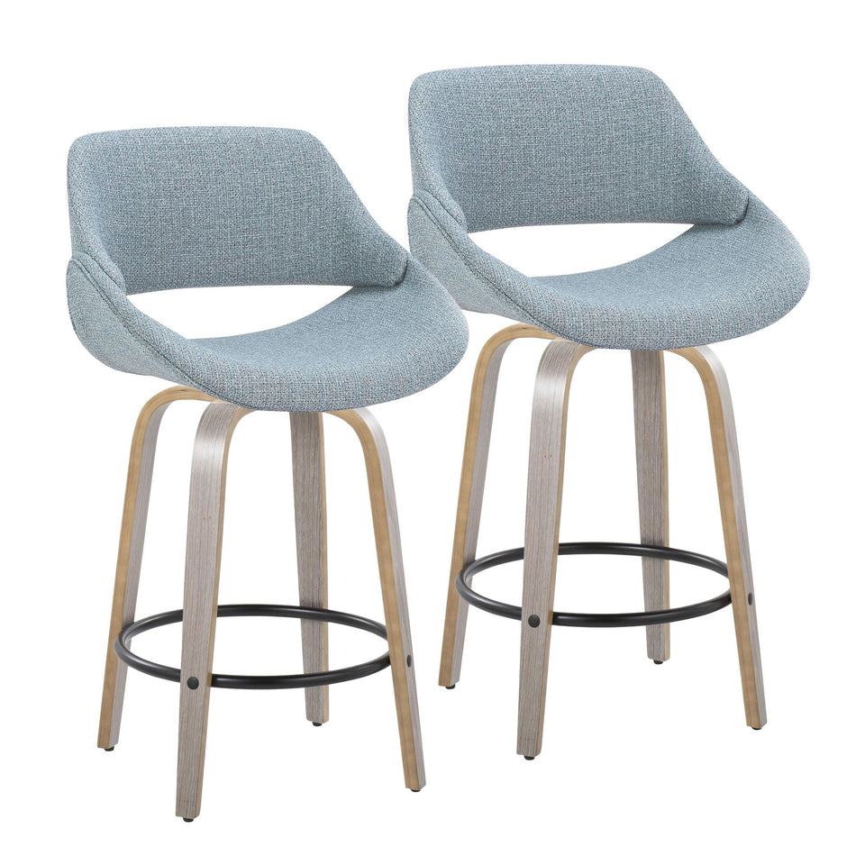 Fabrico 26" Fixed-Height Counter Stool - Set of 2