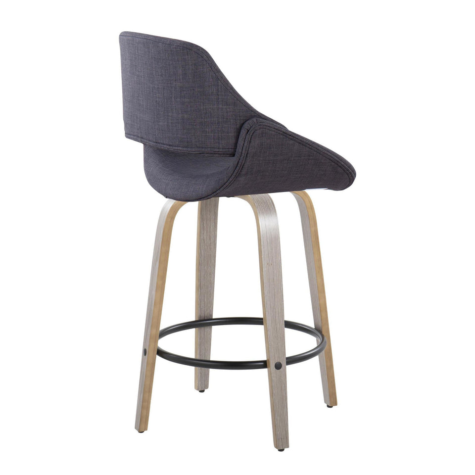 Fabrico 26" Fixed-Height Counter Stool - Set of 2