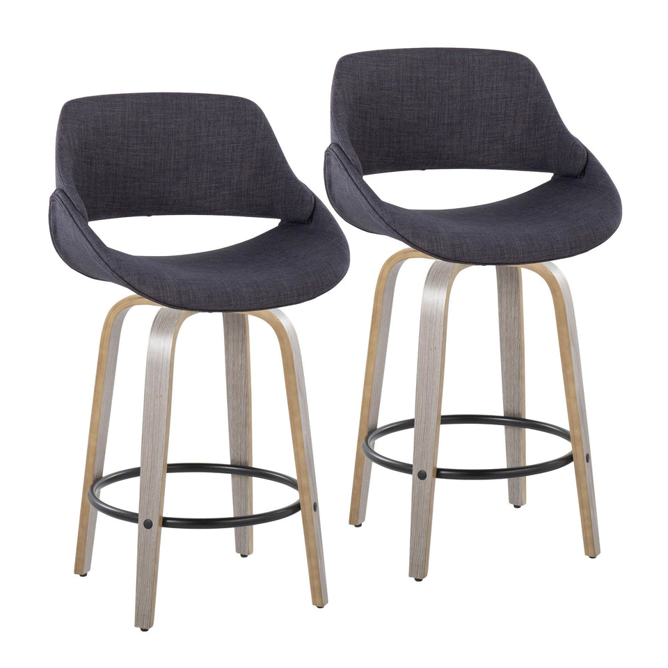 Fabrico 26" Fixed-Height Counter Stool - Set of 2