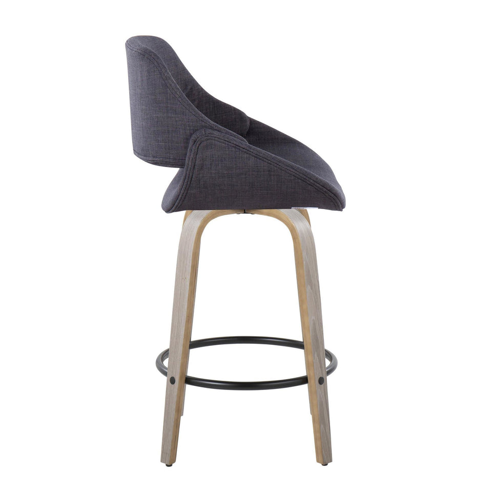 Fabrico 26" Fixed-Height Counter Stool - Set of 2